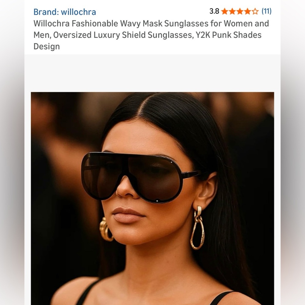 Oversized Sunglasses - Picture 5 of 8